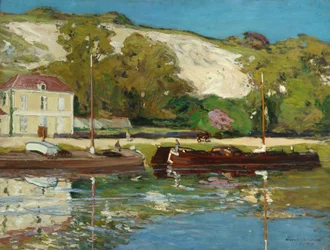 Chiatte sulla Senna, 1907